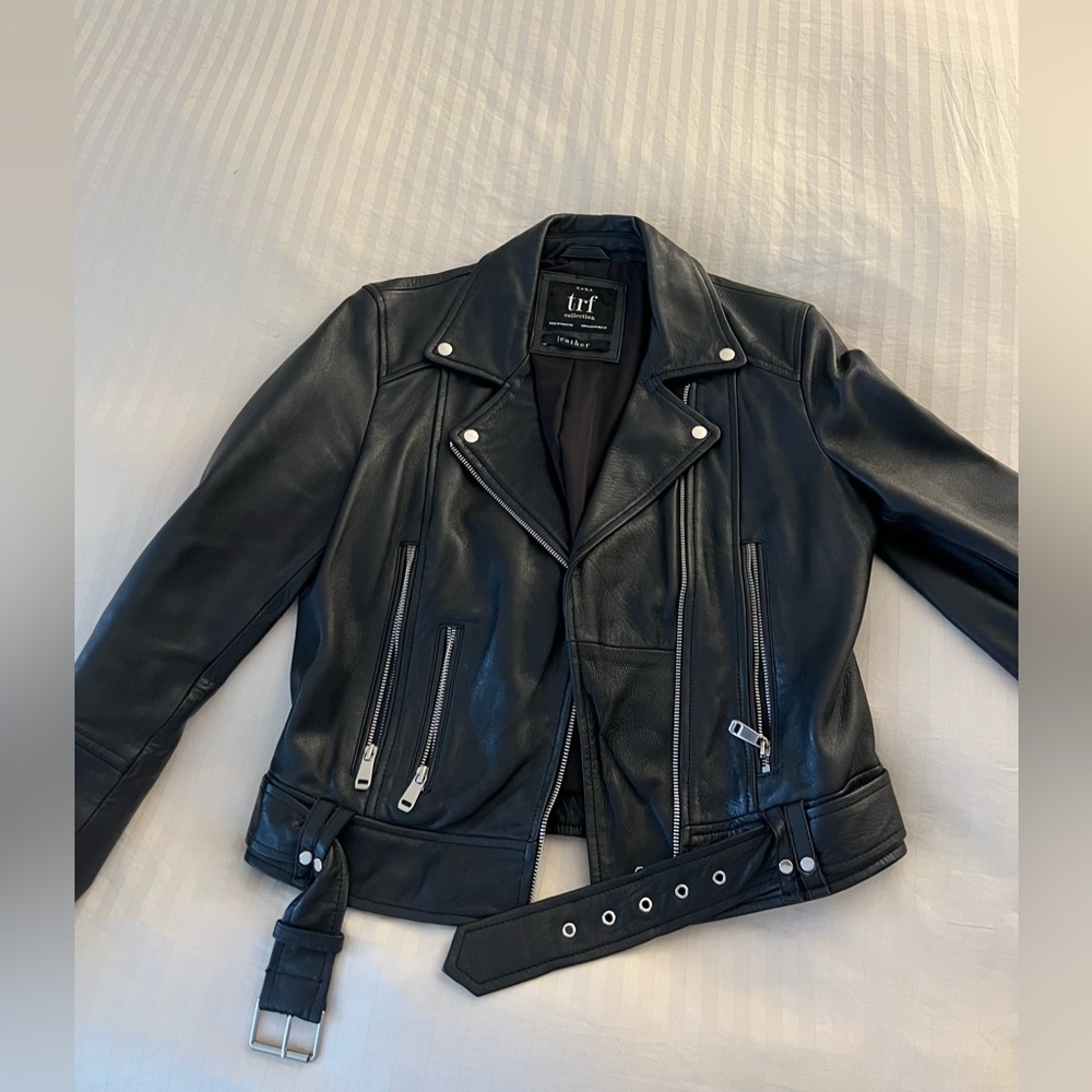 Leather Biker jacket